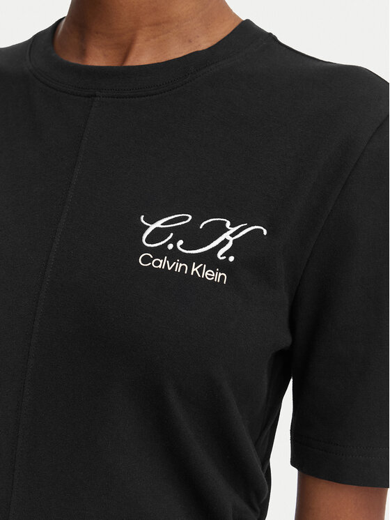 Calvin Klein Jeans Calvin Klein Jeans Camiseta LV047G808G Negro Slim Fit