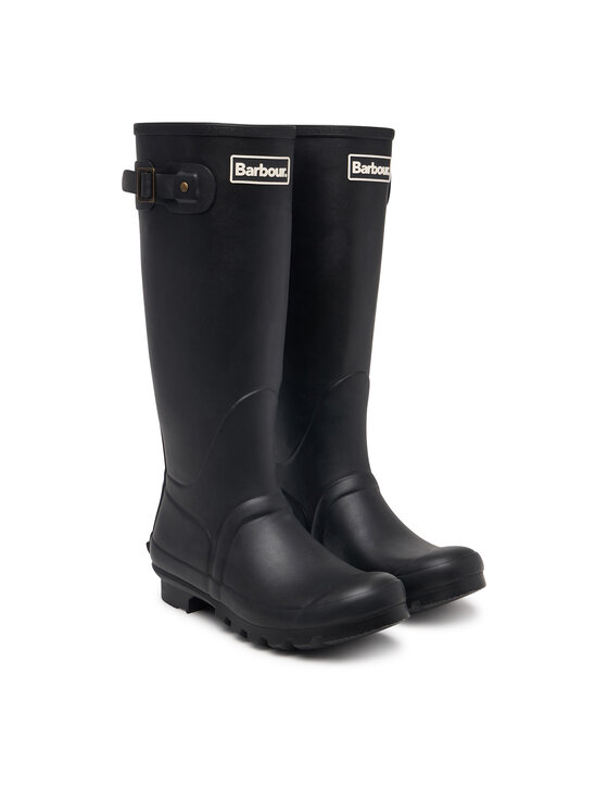 Barbour Kalosze Barbour Bede Tall Welly LRF0043BK11 Czarny
