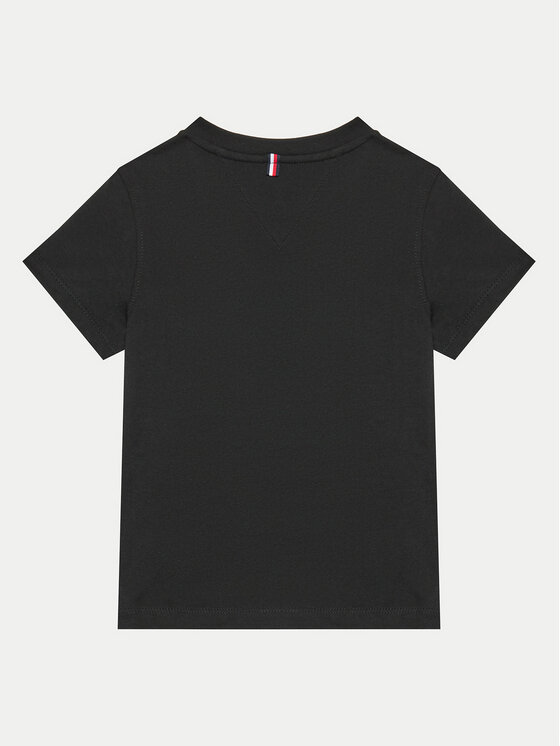 Tommy Hilfiger Tommy Hilfiger Majica KB0KB04140 Črna Regular Fit