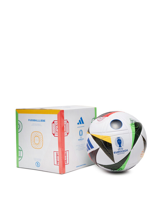 adidas М'яч adidas EURO24 LGE BOX Fussballliebe IN9369 Білий