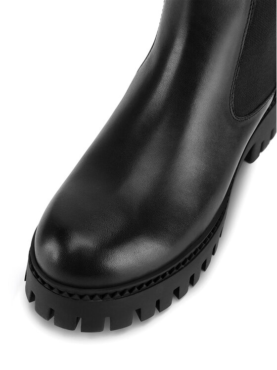 Sergio Bardi Členková obuv s elastickým prvkom Sergio Bardi WI23-E1038-04SB Čierna