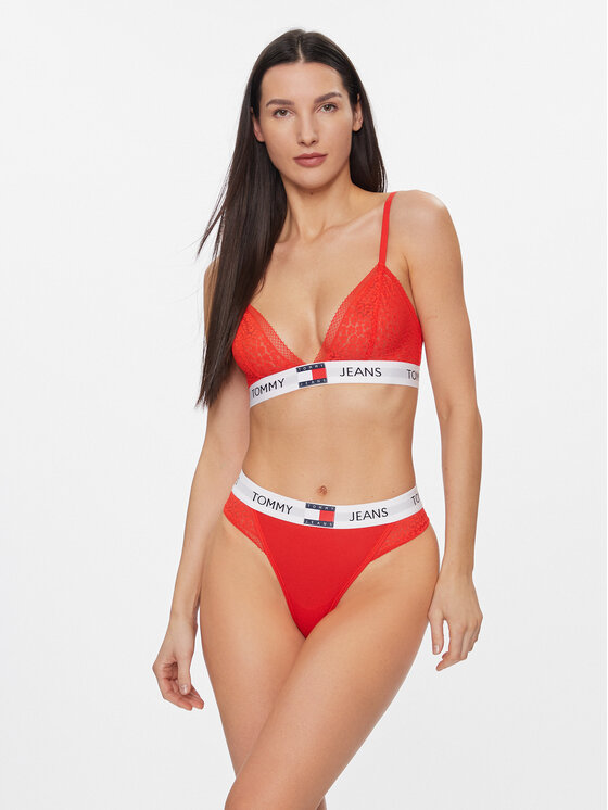 Tommy Jeans Tommy Jeans Bralette melltartó UW0UW05156 Piros