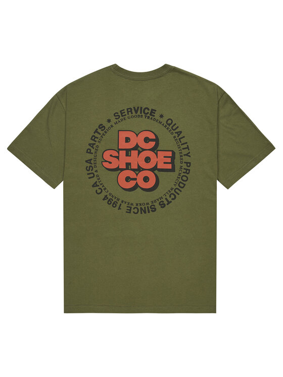 DC Shoes DC Shoes Camiseta Work Circle EDYZT04369 Verde Regular Fit