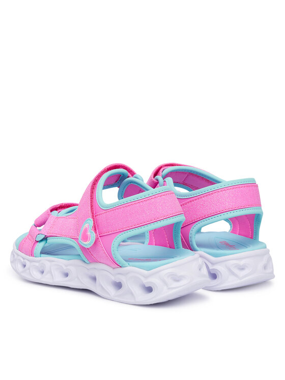 Skechers Босоніжки Skechers Heart Lights Sandals 303114L/PKTQ Рожевий