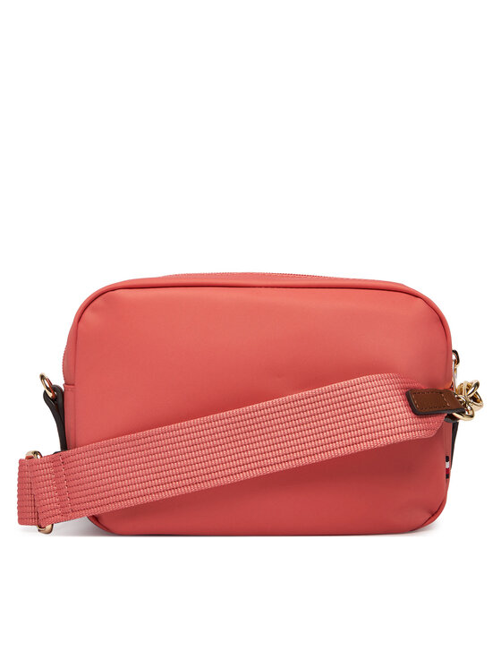 Tommy Hilfiger Τσάντα Tommy Hilfiger Popette Camera Bag AW0AW17704 Κοραλλί