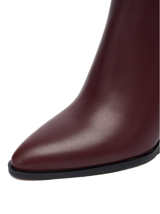 Nine West Īsie zābaki Nine West CEO-NASIRA-01 Bordo