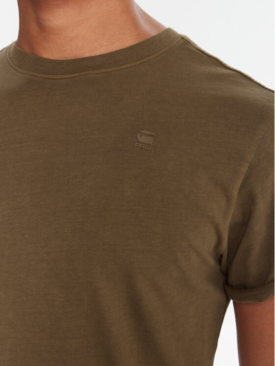 G-Star Raw G-Star Raw Camiseta Lash D16396-2653 Caqui Regular Fit