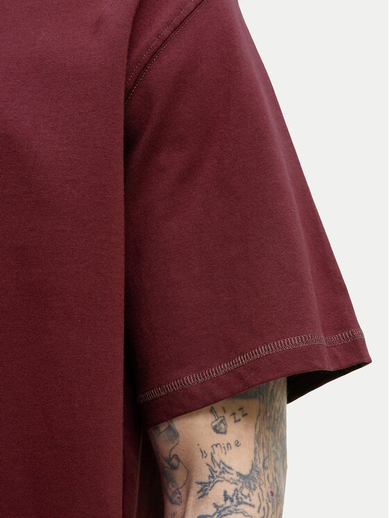 Jack & Jones Jack & Jones Camiseta Meadows Minimal 12283630 Rojo Loose Fit