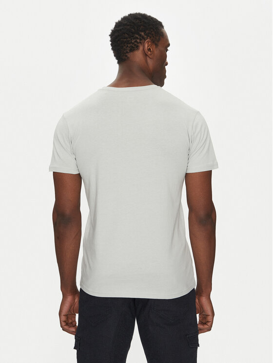 Alpha Industries Alpha Industries Póló Basic 118533 Szürke Regular Fit