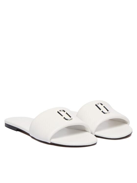 Marc Jacobs Шльопанці Marc Jacobs 2P5FSA001F12 Білий