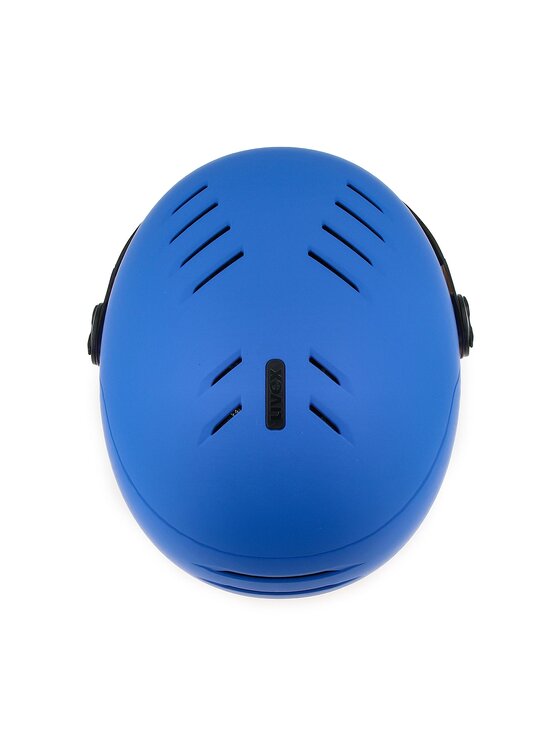 Uvex Шолом для сноуборду Uvex Rocket Jr Visor 56/6/263/20 Голубий