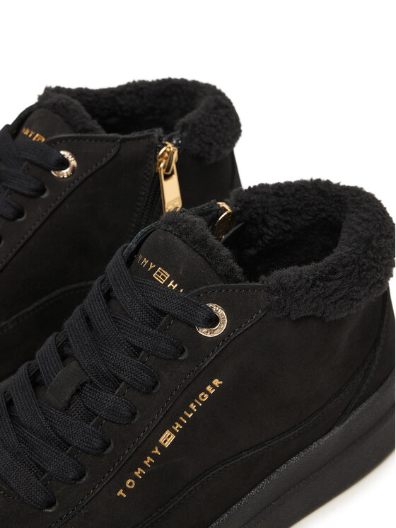 Tommy Hilfiger Zapatillas Tommy Hilfiger Modern Court Sneaker Mc Wl FW0FW09000 Negro