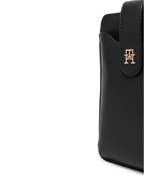 Tommy Hilfiger Custodia per cellulare Tommy Hilfiger Th Icon Phone Wallet AW0AW18137 Nero