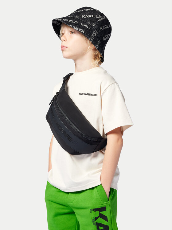 Karl Lagerfeld Kids Karl Lagerfeld Kids T-Shirt Z30440 D Λευκό Regular Fit