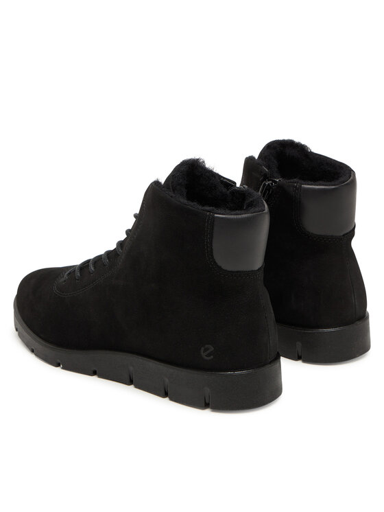 ECCO Šnurovacia obuv ECCO Bella 28240351052 Čierna