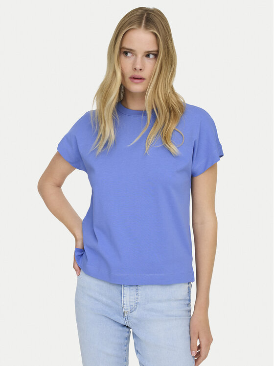 ONLY ONLY Camiseta Erica 15308926 Azul Oversize