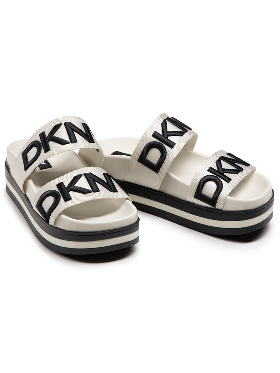 DKNY Şlapi DKNY Tee K1136610 Bej