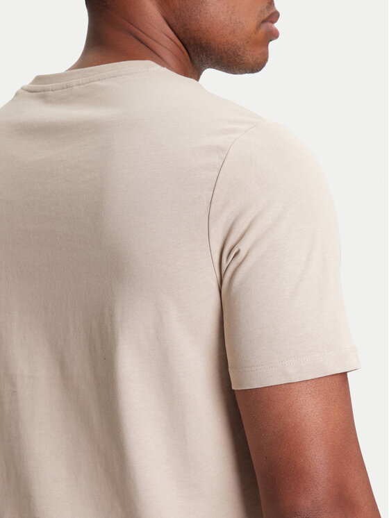 Guess Guess Camiseta M4YI0A KCCM1 Beis Regular Fit