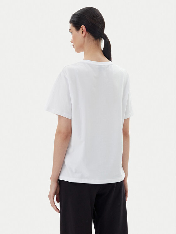 EA7 Emporio Armani EA7 Emporio Armani Футболка 7W000029 AF10373 U0002 Білий Loose Fit