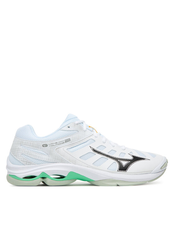 Mizuno Čevlji za športe v zaprtih prostorih Mizuno Wave Voltage 2 V1GA2460 Bela