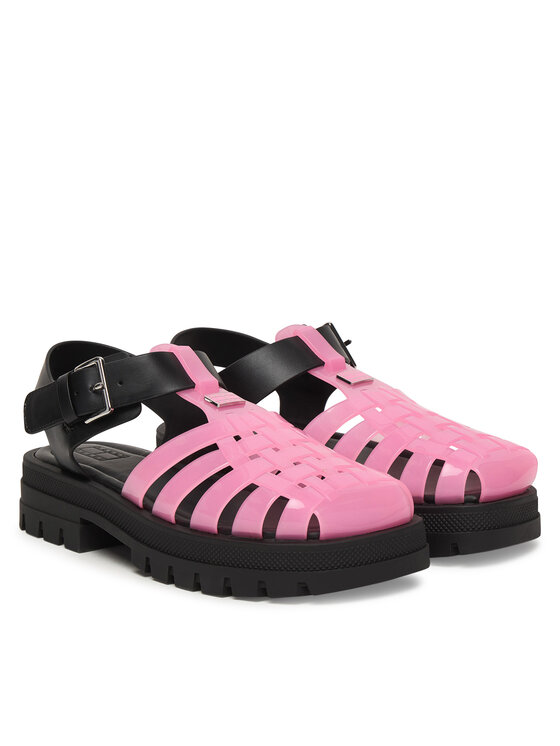 Tommy Jeans Sandale Tommy Jeans Tjw Jelly Fisherman Sandal EN0EN02949 Roz