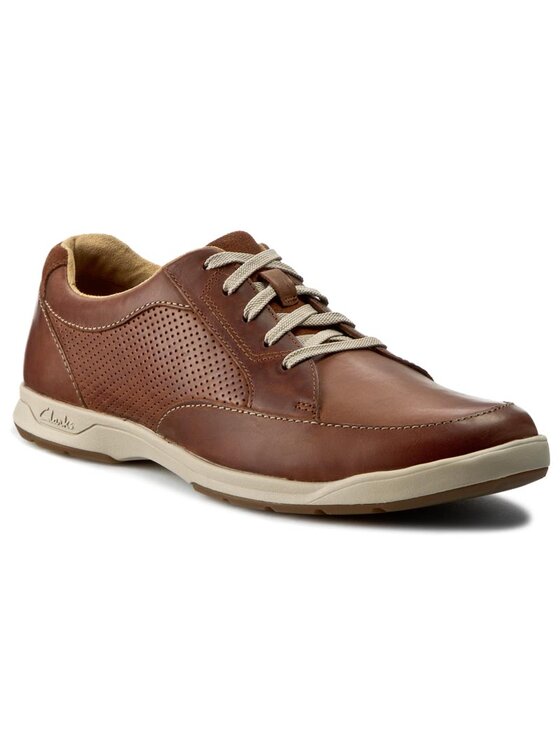 Clarks Półbuty Clarks Stafford Park5 203585937 Brązowy