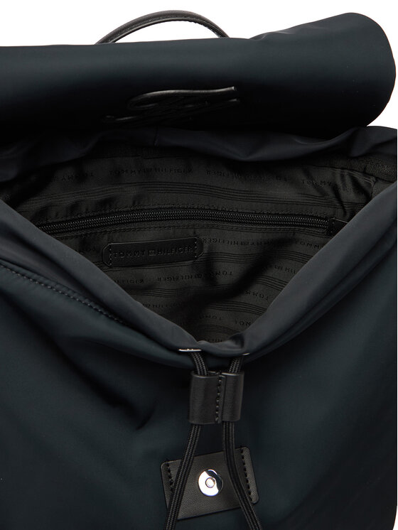 Tommy Hilfiger Mugursoma Tommy Hilfiger Th Elevated Nylon Backpack AW0AW18427 Melns