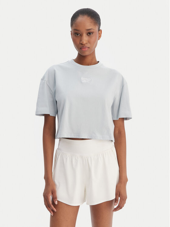 Reebok Reebok Camiseta Klara RK25503CCW Celeste Relaxed Fit