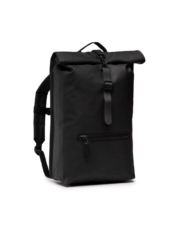 Rains Batoh Rains Rolltop Rucksack 13160 Černá