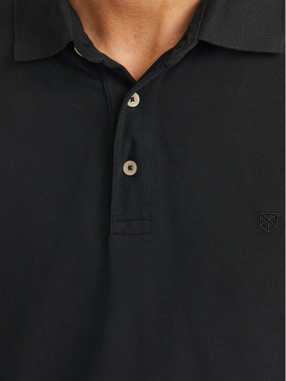 Jack & Jones Jack & Jones Поло William 12269034 Чорний Regular Fit