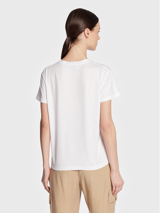 Fabiana Filippi Fabiana Filippi T-shirt JEDP04W108 Bianco Regular Fit