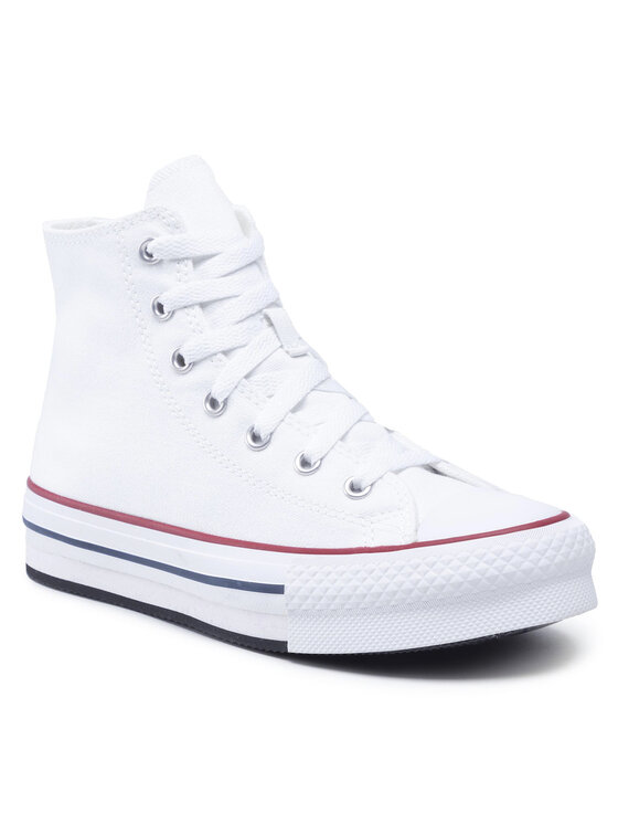 Converse Plátenky Converse Chuck Taylor All Star Eva Lift Hi 272856C Biela