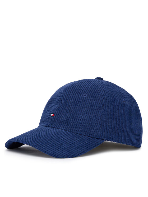 Tommy Hilfiger Baseball sapka Tommy Hilfiger Flag Cord 6 Panel AM0AM14530 Sötétkék