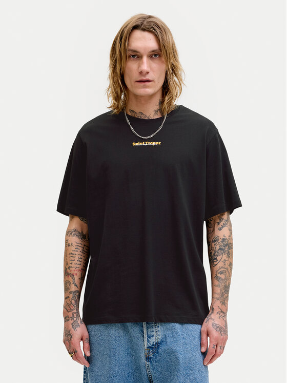 Jack & Jones Jack & Jones Camiseta City Photoprint 12288353 Negro Regular Fit