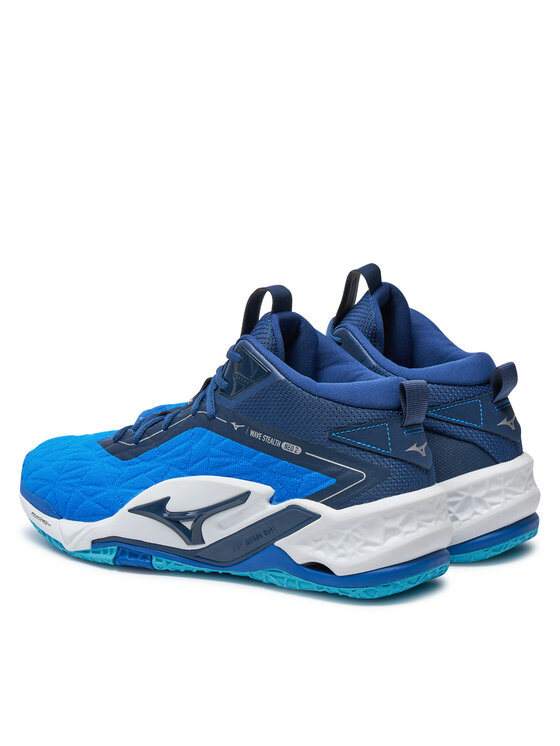 Mizuno Halové topánky Mizuno Wave Stealth Neo 2 Mid X1GA2405 Modrá