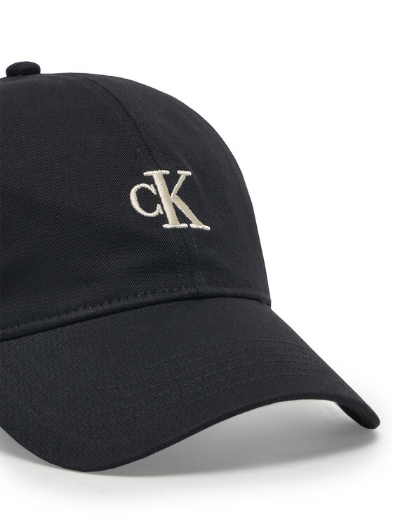 Calvin Klein Jeans Cappellino Calvin Klein Jeans Embroidered Monogram Cap LV04K5024G Nero