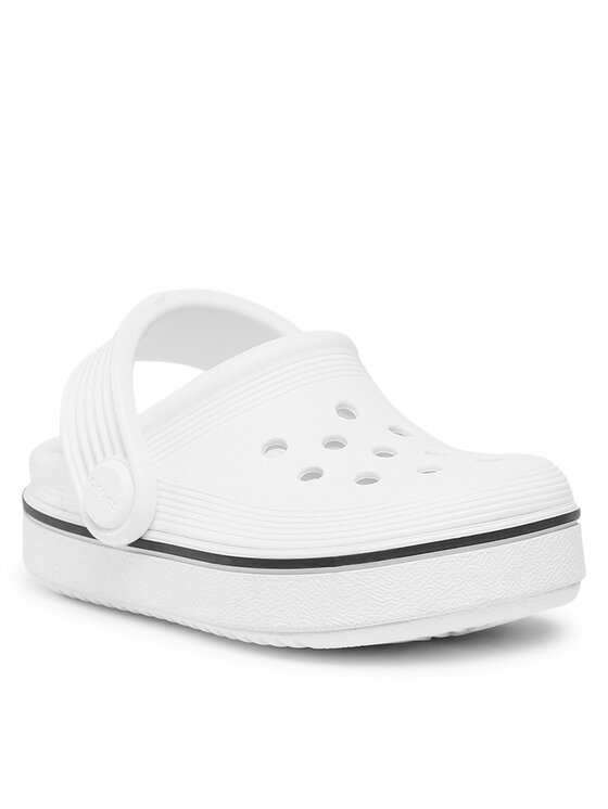 Crocs Шльопанці Crocs Crocs Crocband Clean Clog T 208479 Білий