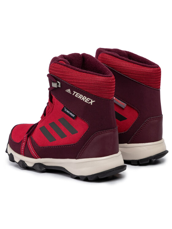 adidas Trekingová obuv adidas Terrex Snow Cp Cw K G26588 Červená