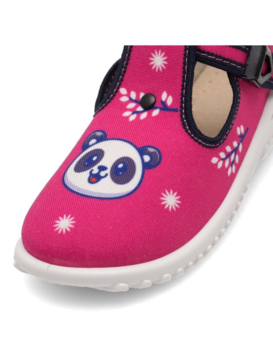 Nelli Blu Pantuflas Nelli Blu KAPCIE PANDA RÓŻOWE Rosa