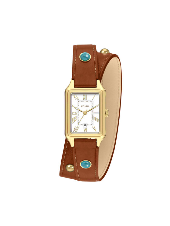 Fossil Годинник Fossil Raquel ES5418 Коричневий