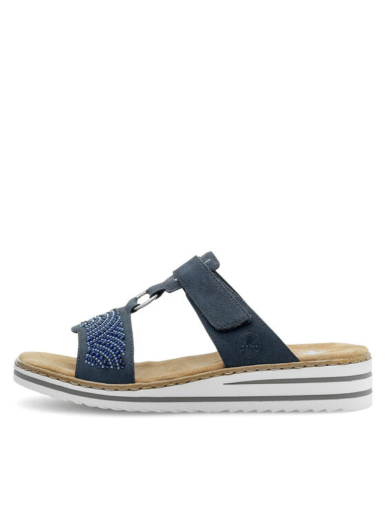 Rieker Şlapi Rieker V0620-14 Bleumarin