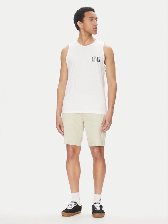 Levi's® Levi's® Majica brez rokavov Graphic Rower A7642-0005 Bela Regular Fit