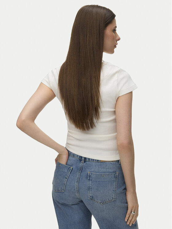 Vero Moda Vero Moda Camiseta Chloe 10344953 Blanco Slim Fit