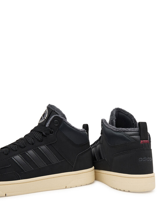 adidas Snīkeri adidas Rapid Court Mid Winterized JR1027 Melns
