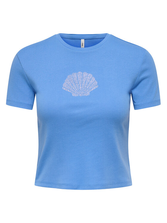 ONLY ONLY T-Shirt Kira 15346419 Blau Regular Fit