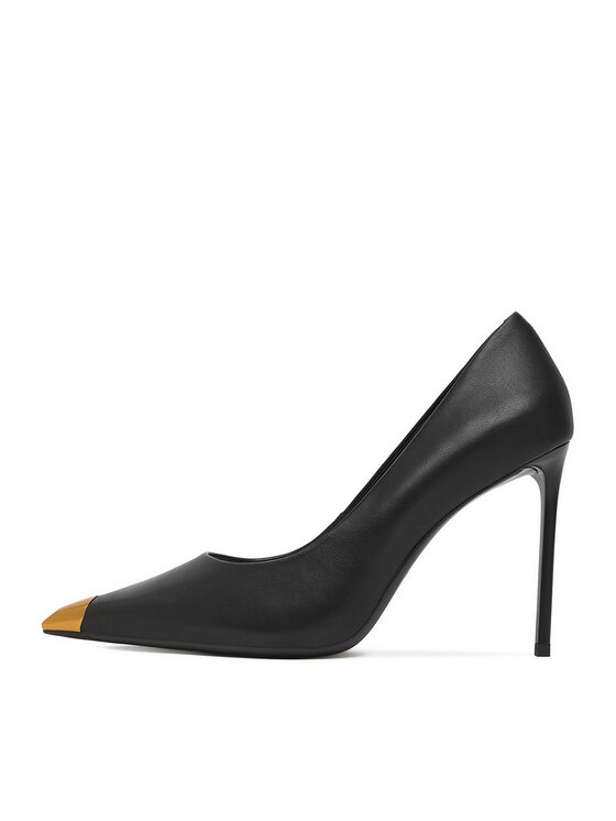 Eva Minge Pantofi cu toc subțire Eva Minge EO-LT26117-1-1 Negru