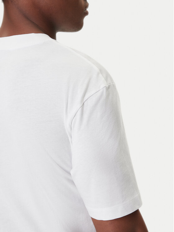 HUGO HUGO Camiseta Nugix 50543485 Blanco Regular Fit