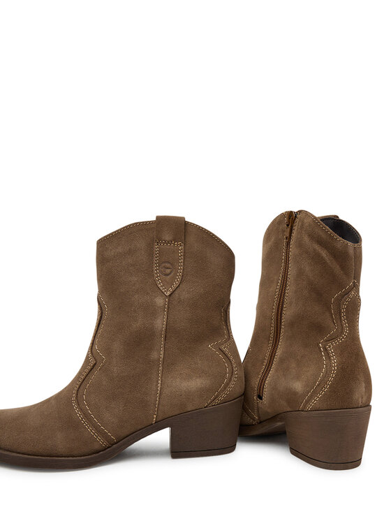 Tamaris Ковбойські чоботи Tamaris 1-25702-41 Коричневий