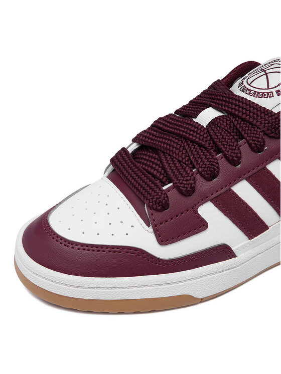 adidas Sneakersy adidas WB-RAPID COURT LOW J Bordowy