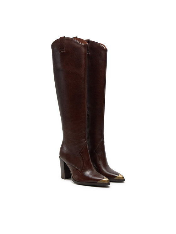 Bronx Čižmy Bronx 14165-V Hnedá